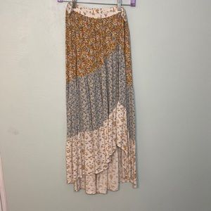 American Eagle Tiered Midi Skirt